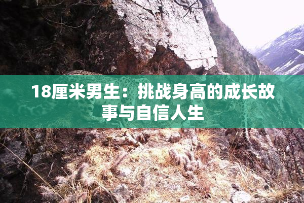 18厘米男生：挑战身高的成长故事与自信人生