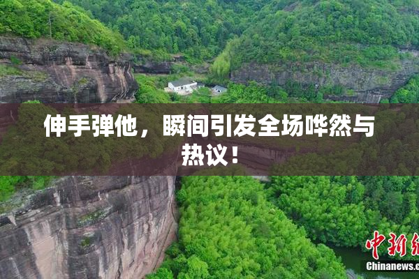 伸手弹他，瞬间引发全场哗然与热议！