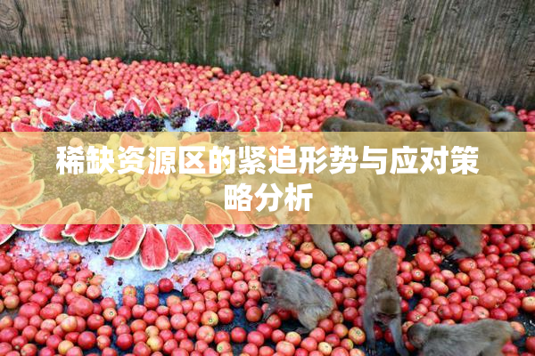 稀缺资源区的紧迫形势与应对策略分析