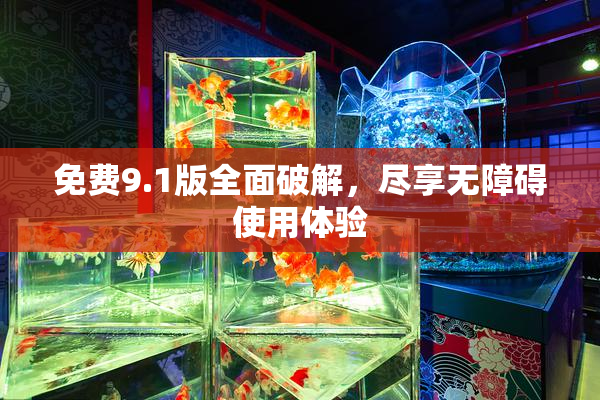 免费9.1版全面破解，尽享无障碍使用体验