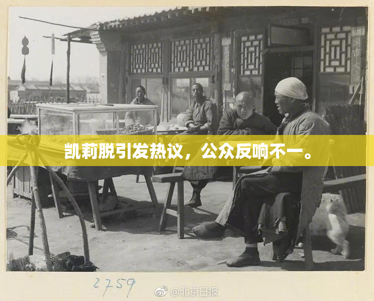 凯莉脱引发热议，公众反响不一。