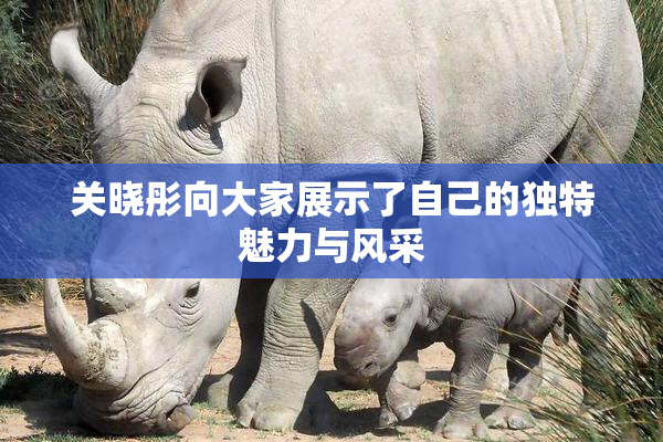 关晓彤向大家展示了自己的独特魅力与风采