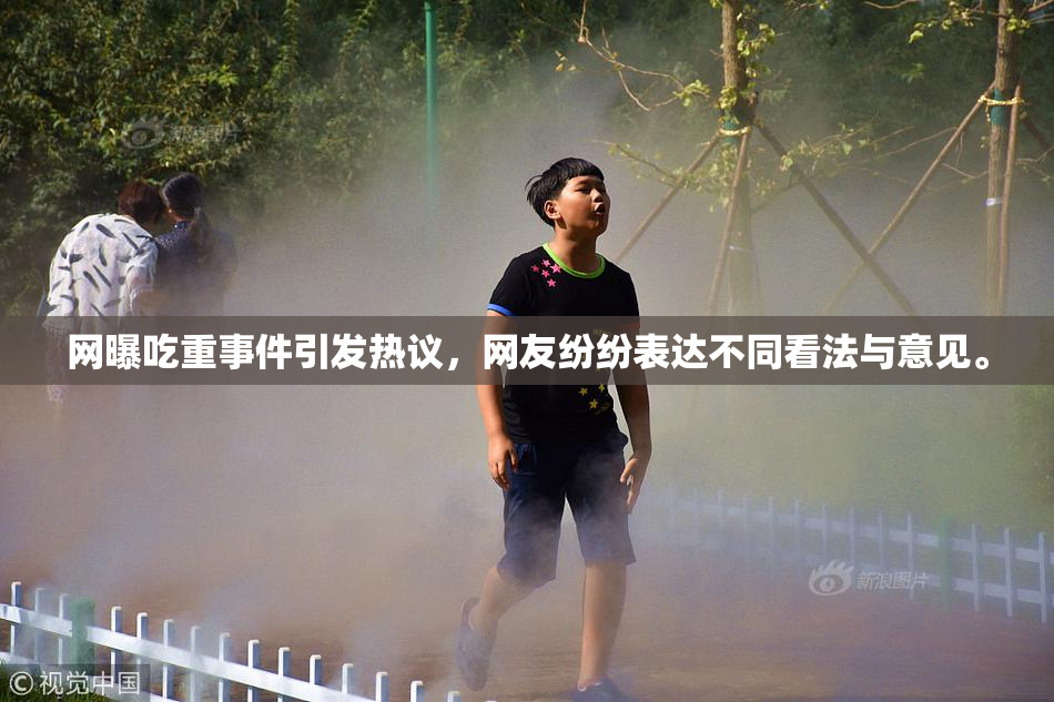 网曝吃重事件引发热议，网友纷纷表达不同看法与意见。