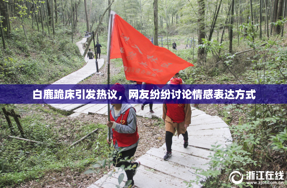白鹿跪床引发热议，网友纷纷讨论情感表达方式