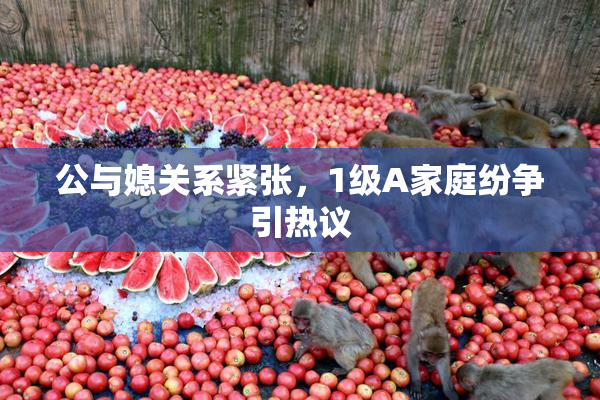 公与媳关系紧张，1级A家庭纷争引热议
