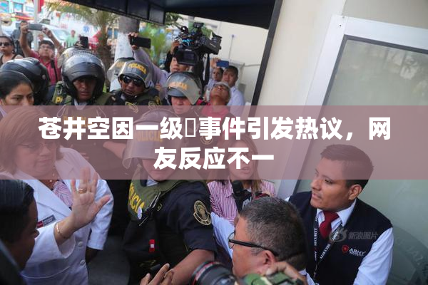 苍井空因一级婬事件引发热议，网友反应不一