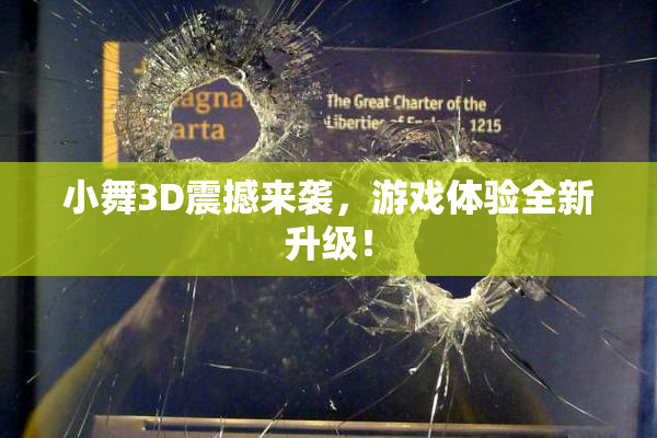 小舞3D震撼来袭，游戏体验全新升级！