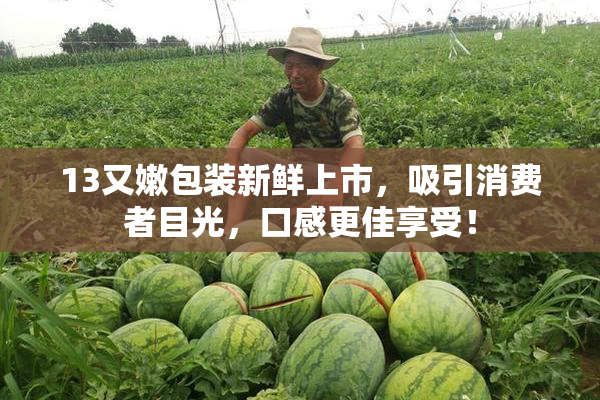 13又嫩包装新鲜上市，吸引消费者目光，口感更佳享受！