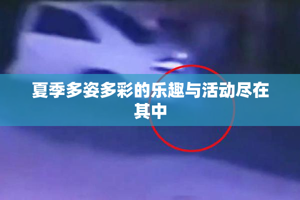 夏季多姿多彩的乐趣与活动尽在其中