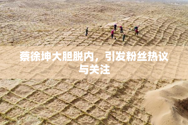 蔡徐坤大胆脱内，引发粉丝热议与关注