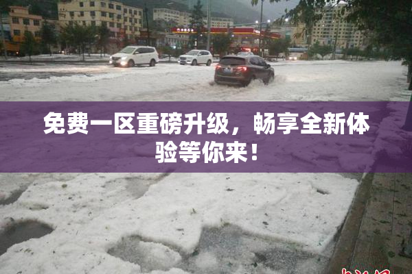 免费一区重磅升级，畅享全新体验等你来！