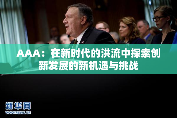 AAA：在新时代的洪流中探索创新发展的新机遇与挑战