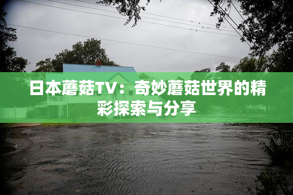 日本蘑菇TV：奇妙蘑菇世界的精彩探索与分享
