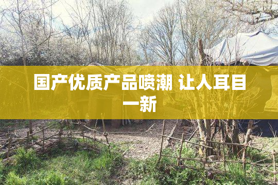 国产优质产品喷潮 让人耳目一新