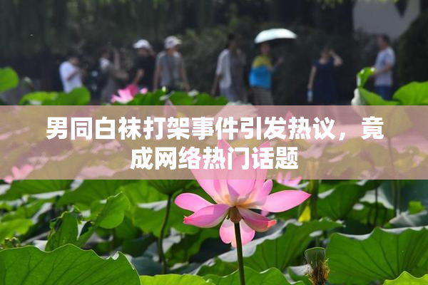 男同白袜打架事件引发热议，竟成网络热门话题