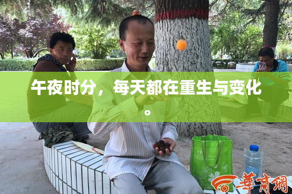 午夜时分，每天都在重生与变化。