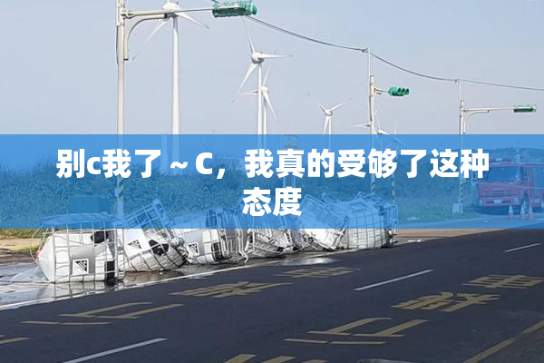 别c我了～C，我真的受够了这种态度
