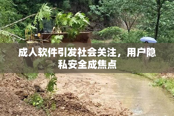 成人软件引发社会关注，用户隐私安全成焦点