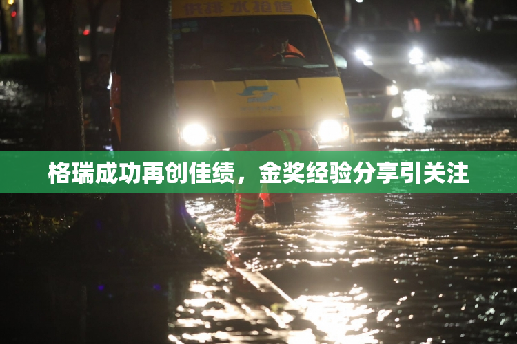格瑞成功再创佳绩，金奖经验分享引关注