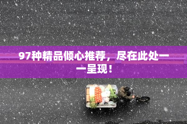 97种精品倾心推荐，尽在此处一一呈现！