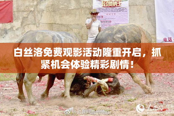 白丝洛免费观影活动隆重开启，抓紧机会体验精彩剧情！