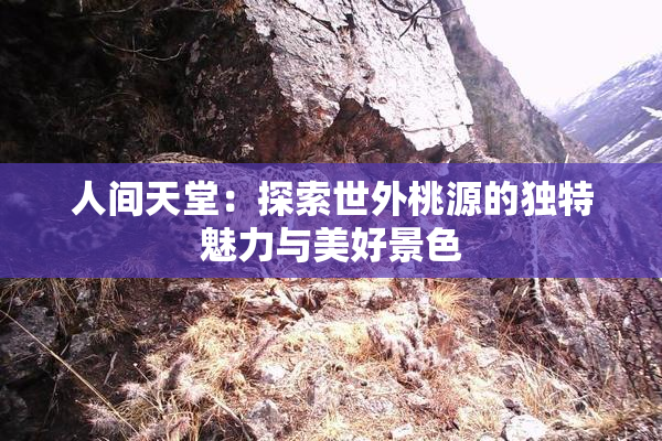 人间天堂：探索世外桃源的独特魅力与美好景色