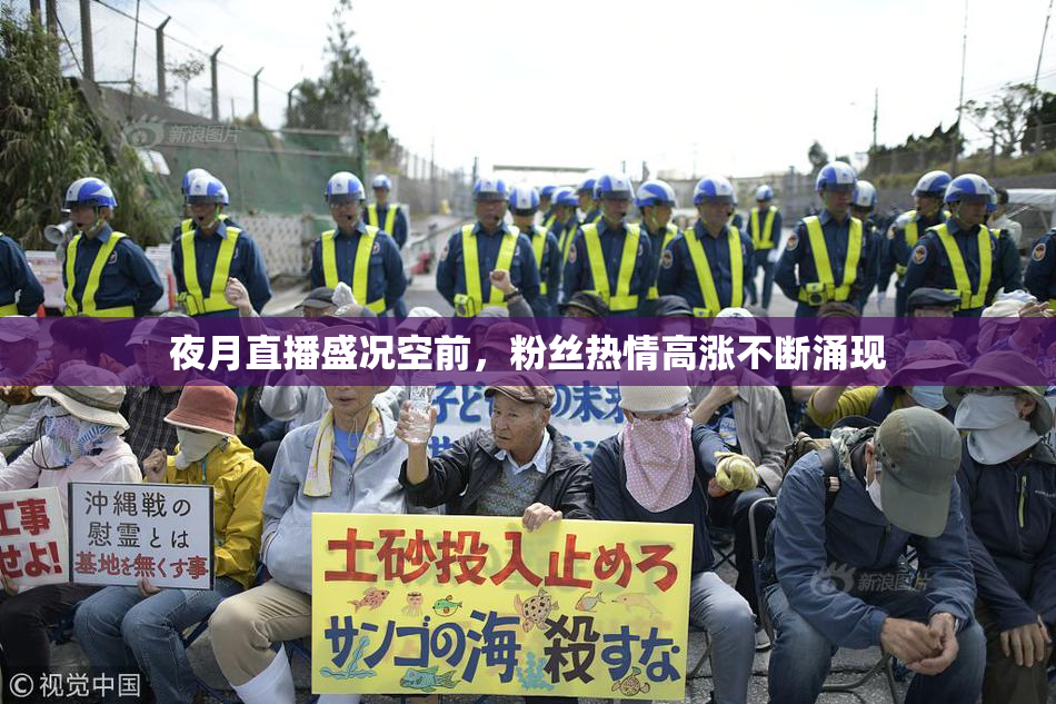 夜月直播盛况空前，粉丝热情高涨不断涌现