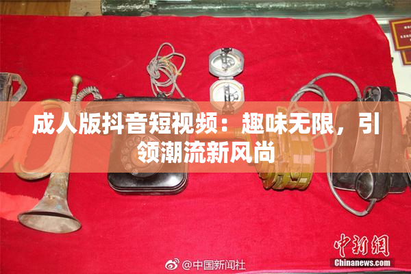 成人版抖音短视频：趣味无限，引领潮流新风尚