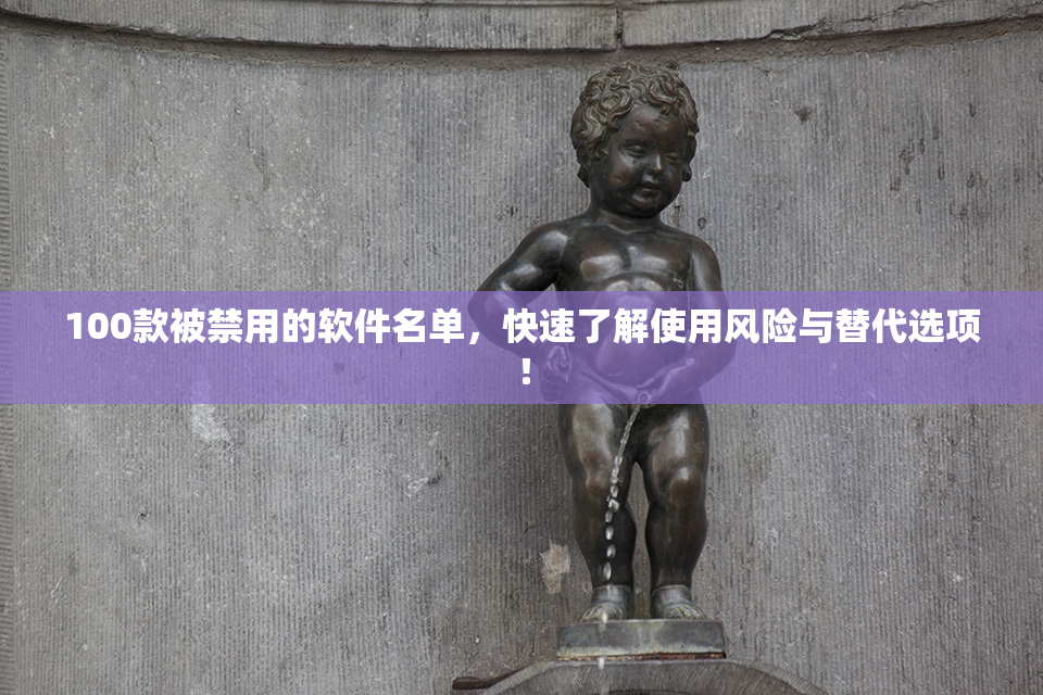 100款被禁用的软件名单，快速了解使用风险与替代选项！
