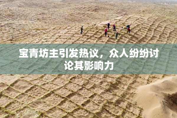 宝青坊主引发热议，众人纷纷讨论其影响力