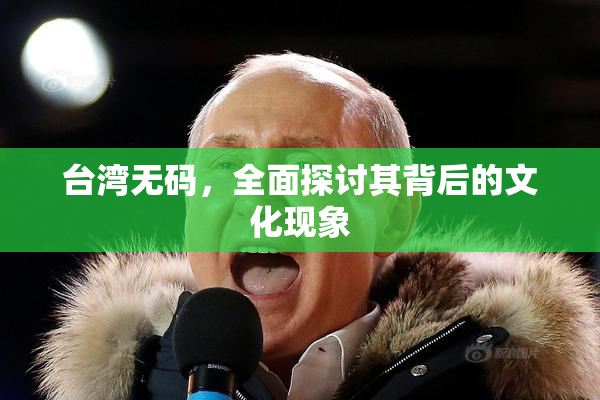 台湾无码，全面探讨其背后的文化现象