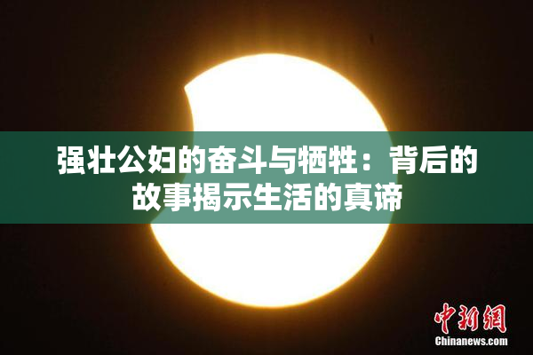 强壮公妇的奋斗与牺牲：背后的故事揭示生活的真谛
