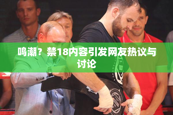 鸣潮？禁18内容引发网友热议与讨论