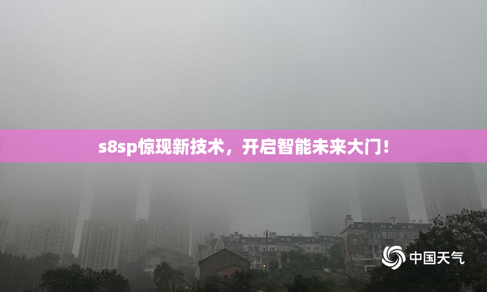 s8sp惊现新技术，开启智能未来大门！