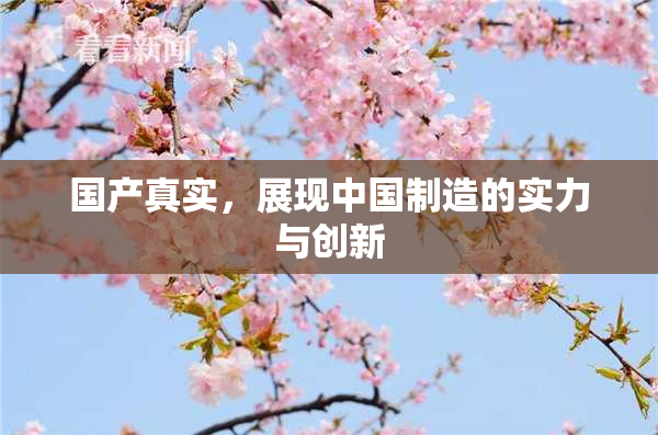 国产真实，展现中国制造的实力与创新