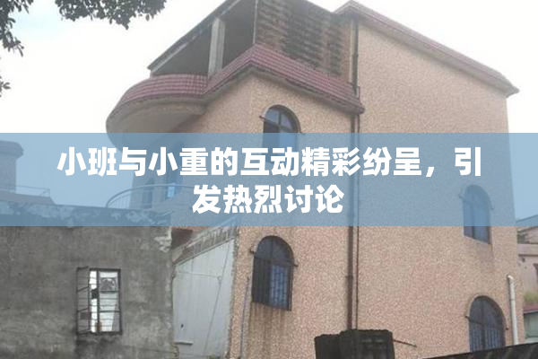 小班与小重的互动精彩纷呈，引发热烈讨论