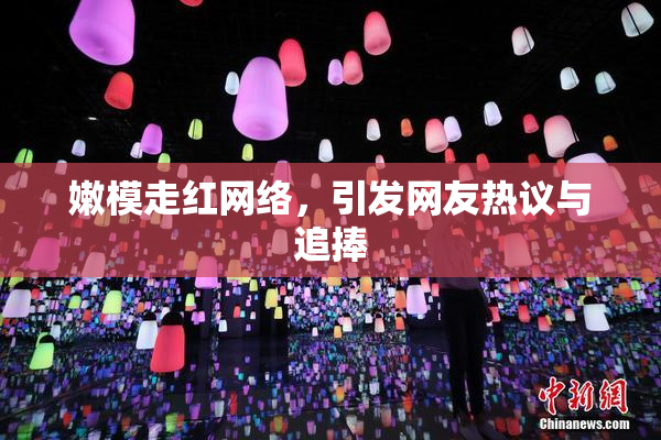 嫩模走红网络，引发网友热议与追捧
