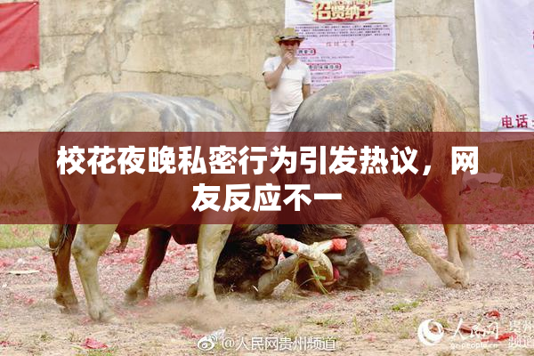 校花夜晚私密行为引发热议，网友反应不一