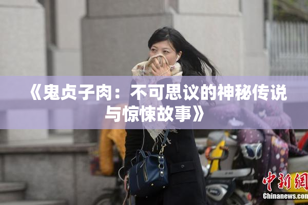 《鬼贞子肉：不可思议的神秘传说与惊悚故事》
