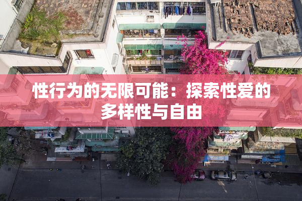 性行为的无限可能：探索性爱的多样性与自由