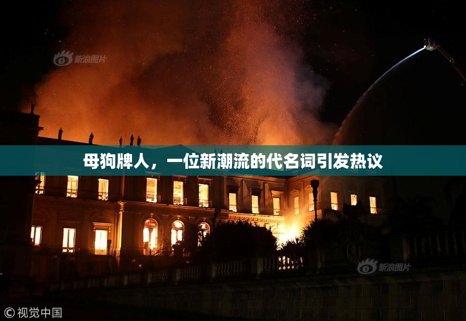 母狗牌人，一位新潮流的代名词引发热议