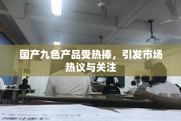 国产九色产品受热捧，引发市场热议与关注