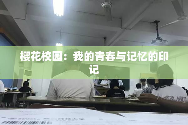 樱花校园：我的青春与记忆的印记