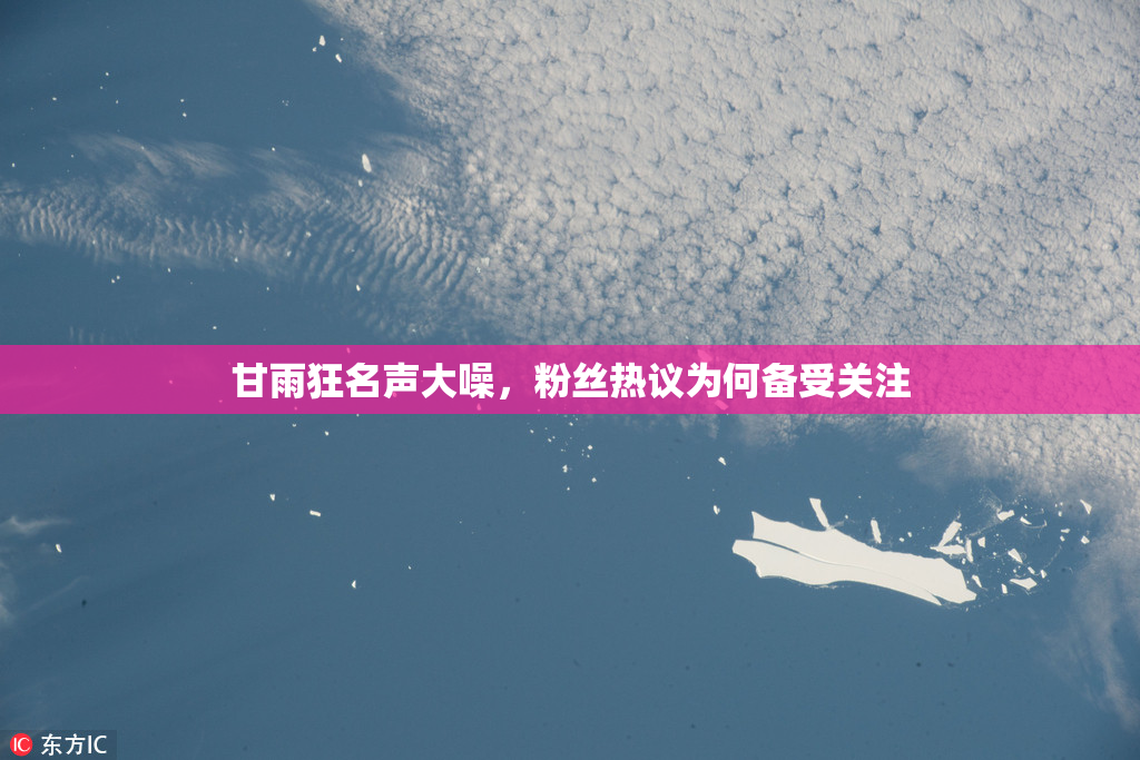 甘雨狂名声大噪，粉丝热议为何备受关注