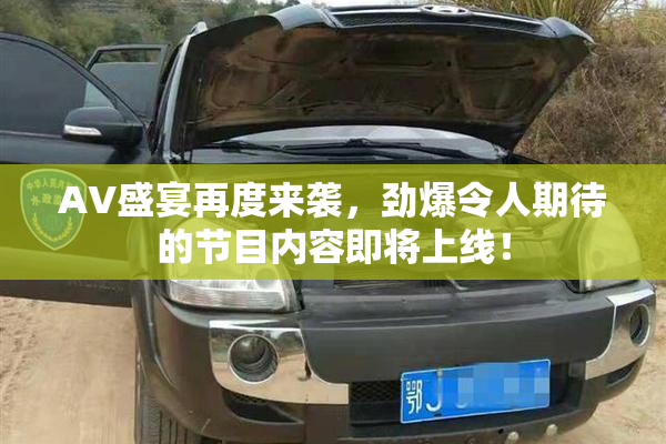 AV盛宴再度来袭，劲爆令人期待的节目内容即将上线！