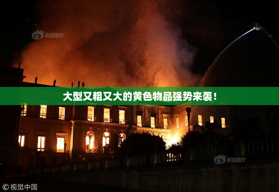 大型又粗又大的黄色物品强势来袭！