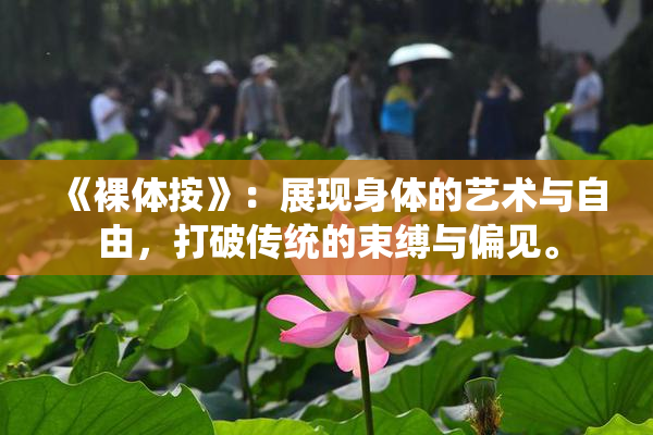 《裸体按》：展现身体的艺术与自由，打破传统的束缚与偏见。