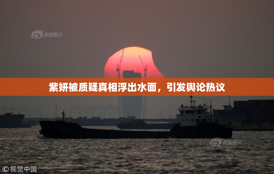 紫妍被质疑真相浮出水面，引发舆论热议