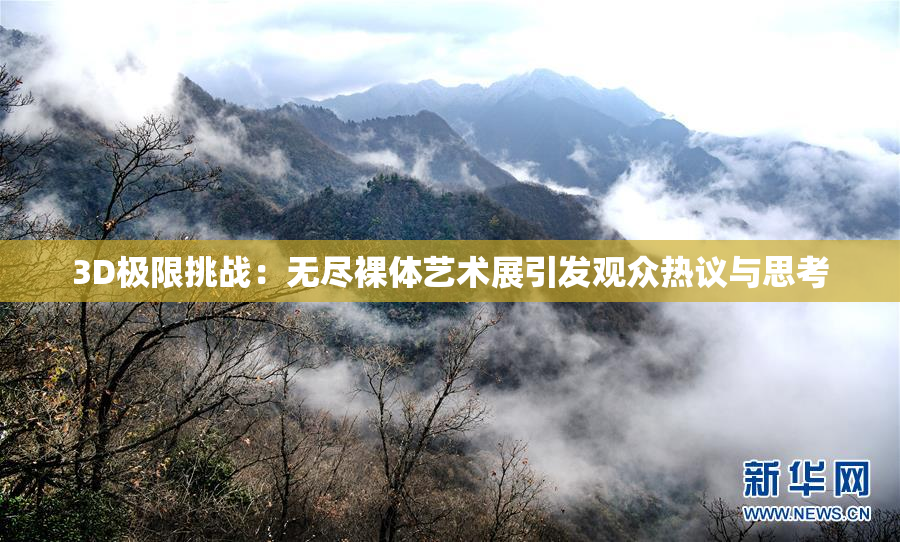 3D极限挑战：无尽裸体艺术展引发观众热议与思考