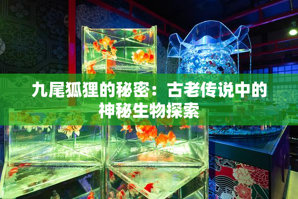 九尾狐狸的秘密：古老传说中的神秘生物探索